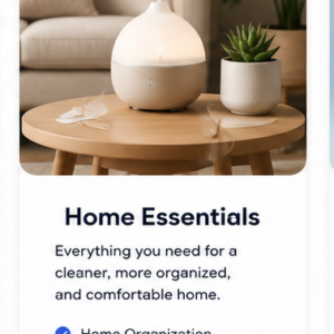 Selected lifestyle products for everyday convenience.